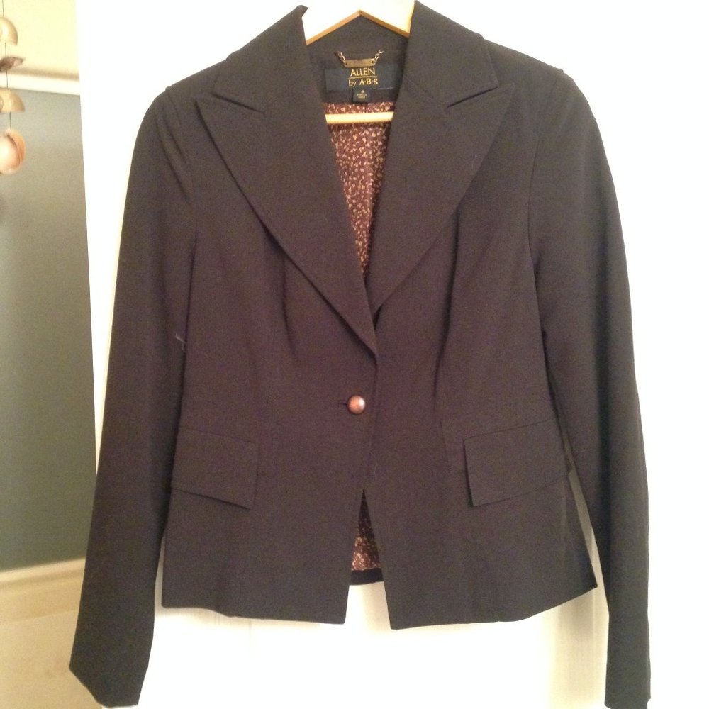 Brand new black ALLEN by A.B.S. pant suit
